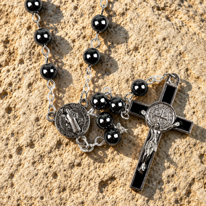 Devotion Black Rosary