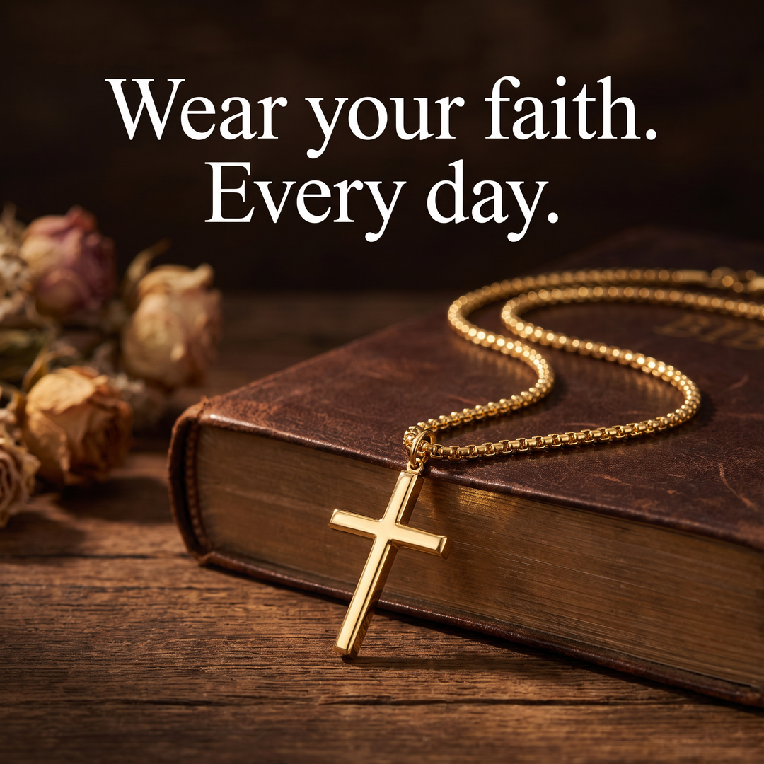 Blessed Cross Chain Necklace VIP