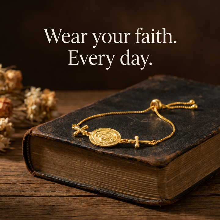 Blessed Guadalupe Cross Bracelet