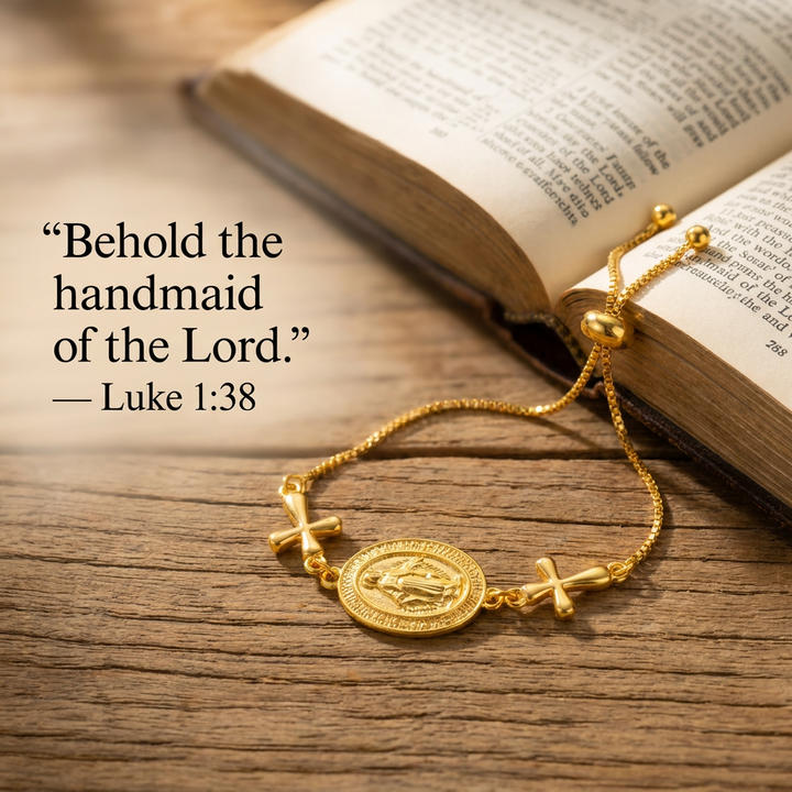 Blessed Guadalupe Cross Bracelet