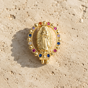 Blessed Multicolor Guadalupe Earrings