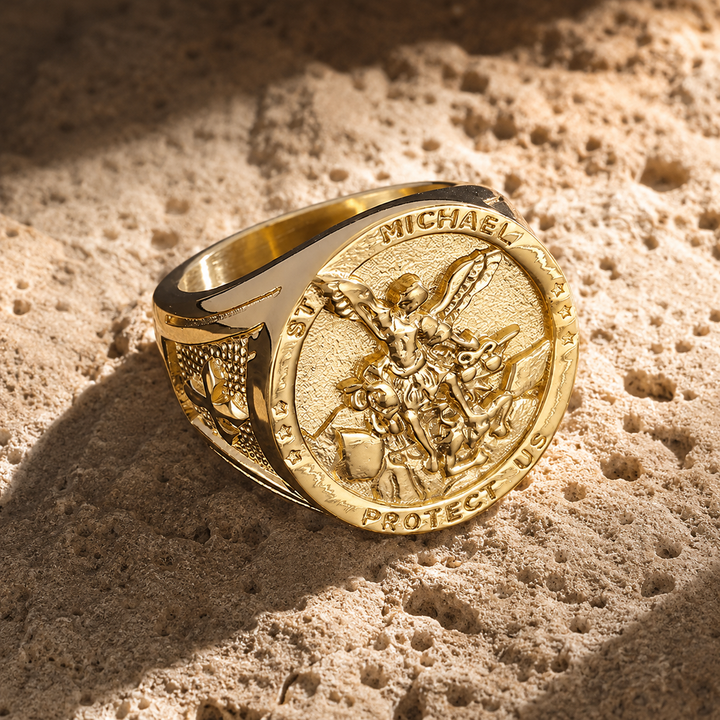 Blessed St Michael Ring