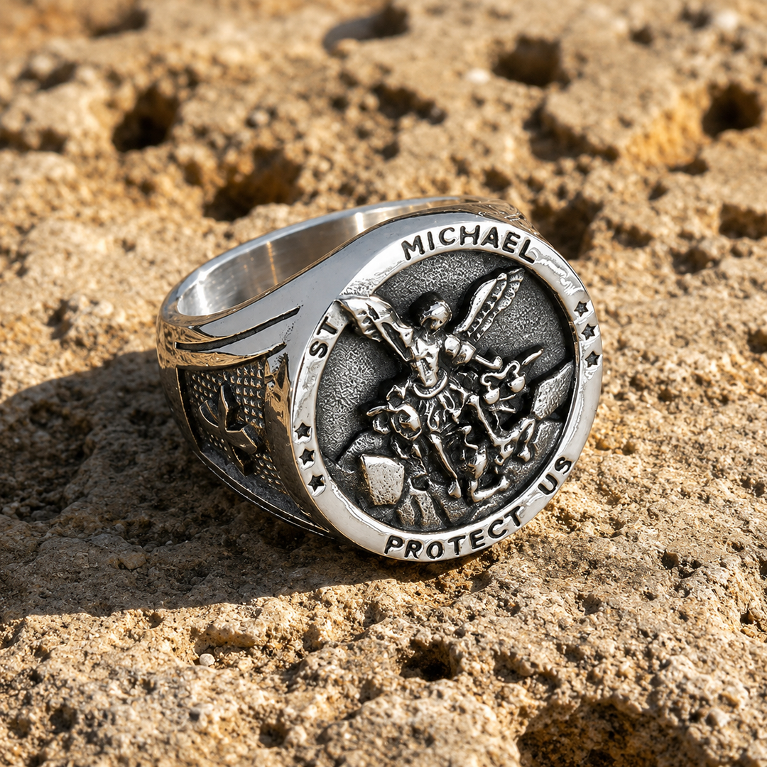 Blessed St Michael Ring