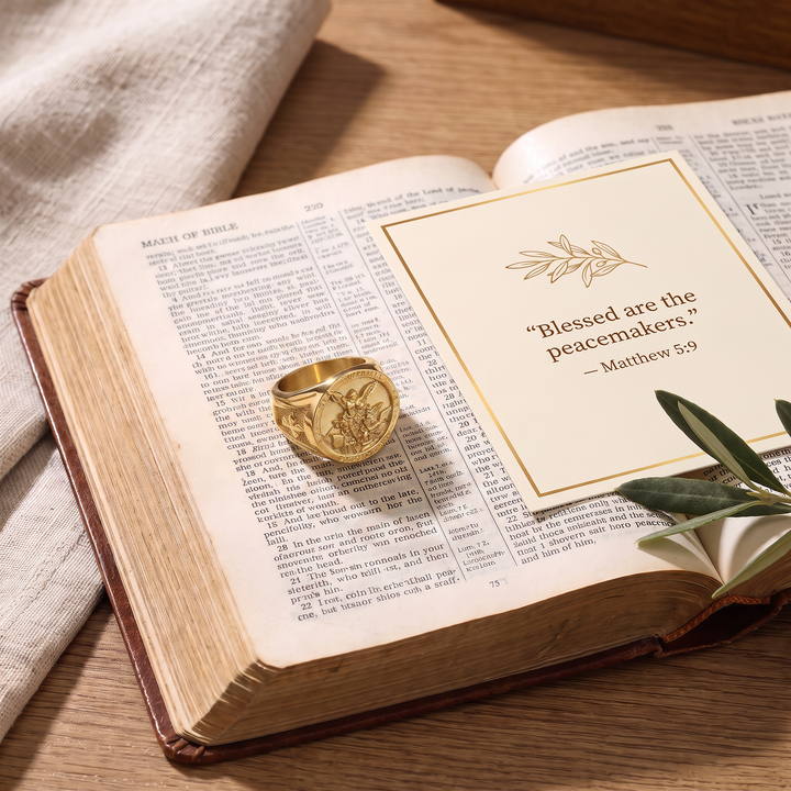 Blessed St Michael Ring
