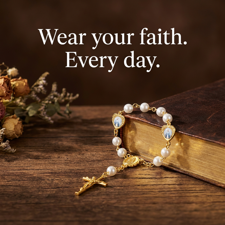 Blessed Virgin Mary Rosary Bracelet