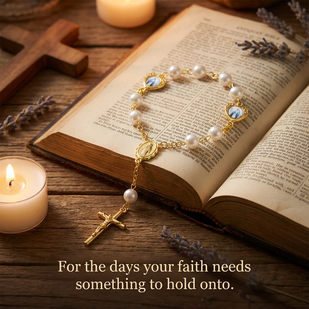 Blessed Virgin Mary Rosary Bracelet