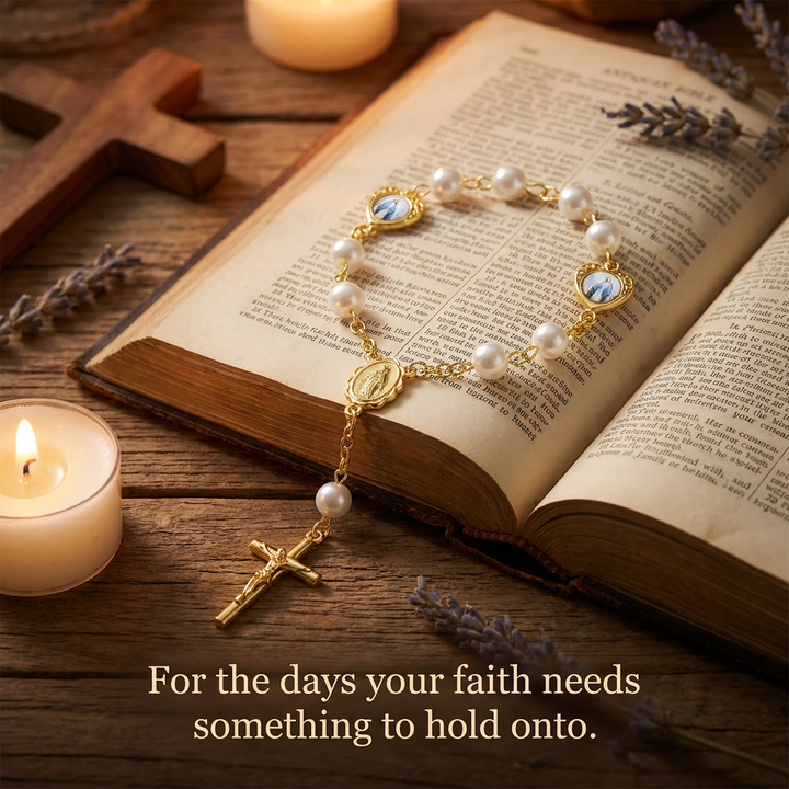 Blessed Virgin Mary Rosary Bracelet