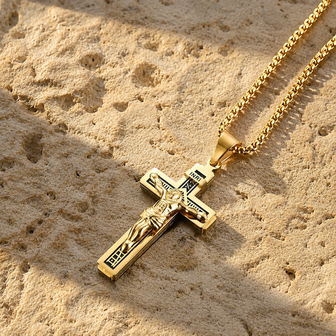 Blessed Crucifix Pendant Necklace