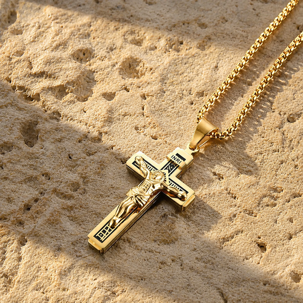 Blessed Crucifix Pendant Necklace