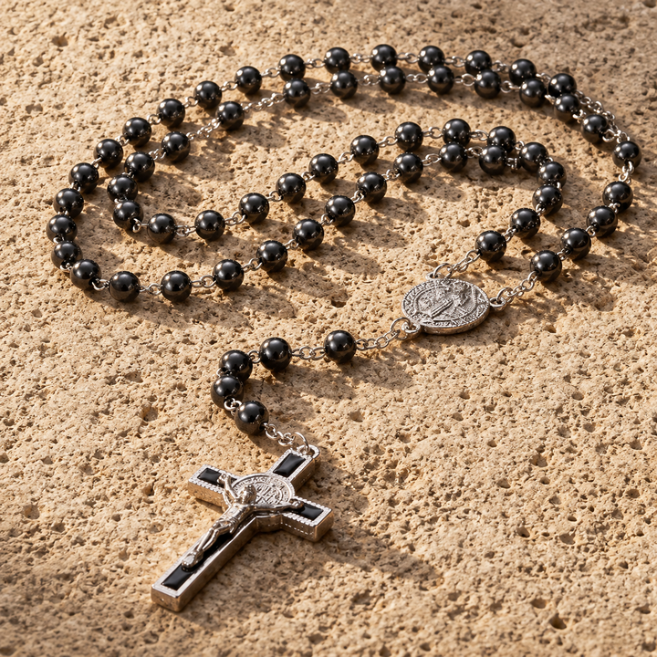 Devotion Black Rosary (BOGO)