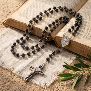 Devotion Black Rosary