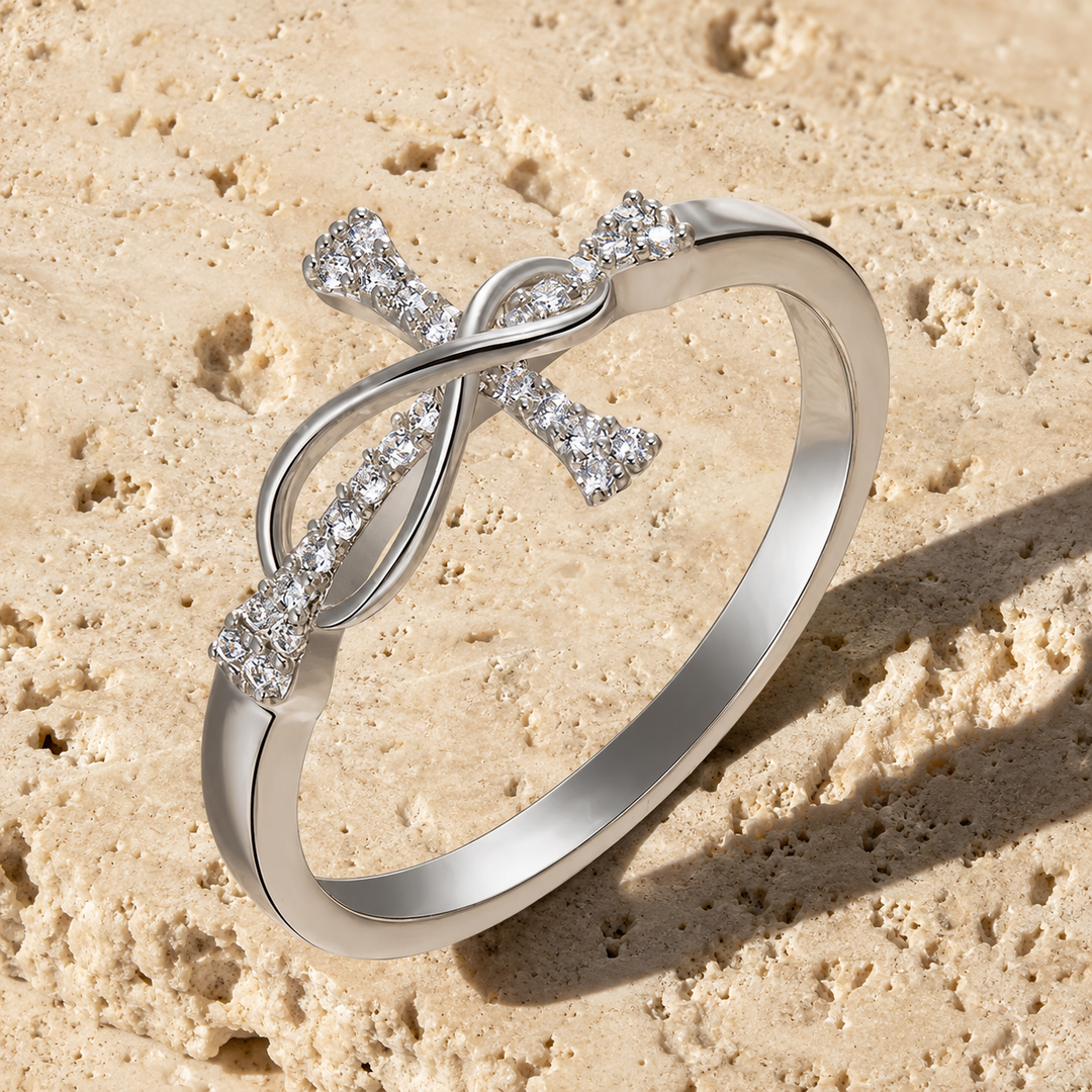 Eternal Infinity Cross Ring