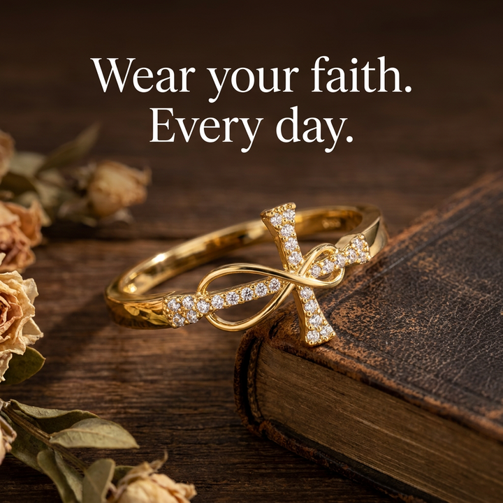 Eternal Infinity Cross Ring