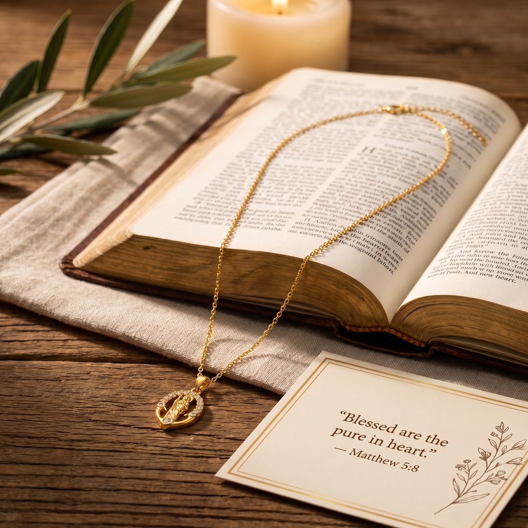 FREE TODAY: Blessed Saint Jude Necklace