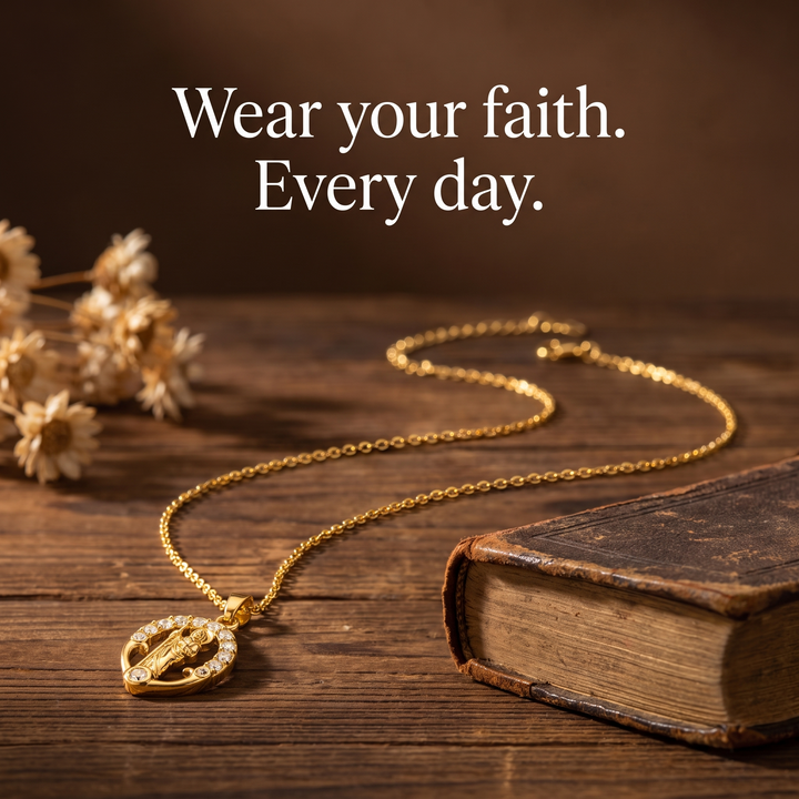 FREE TODAY: Blessed Saint Jude Necklace