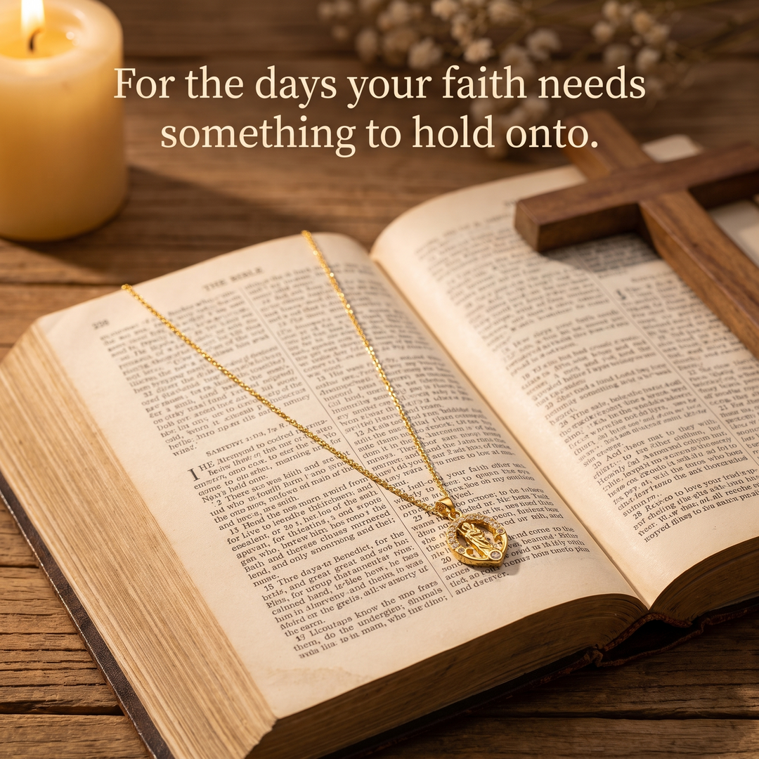 FREE TODAY: Blessed Saint Jude Necklace