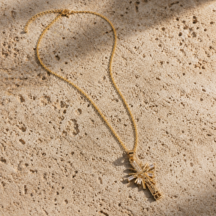 FREE TODAY: Holy Crucifix Cross Necklace