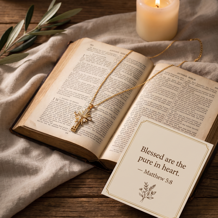 FREE TODAY: Holy Crucifix Cross Necklace