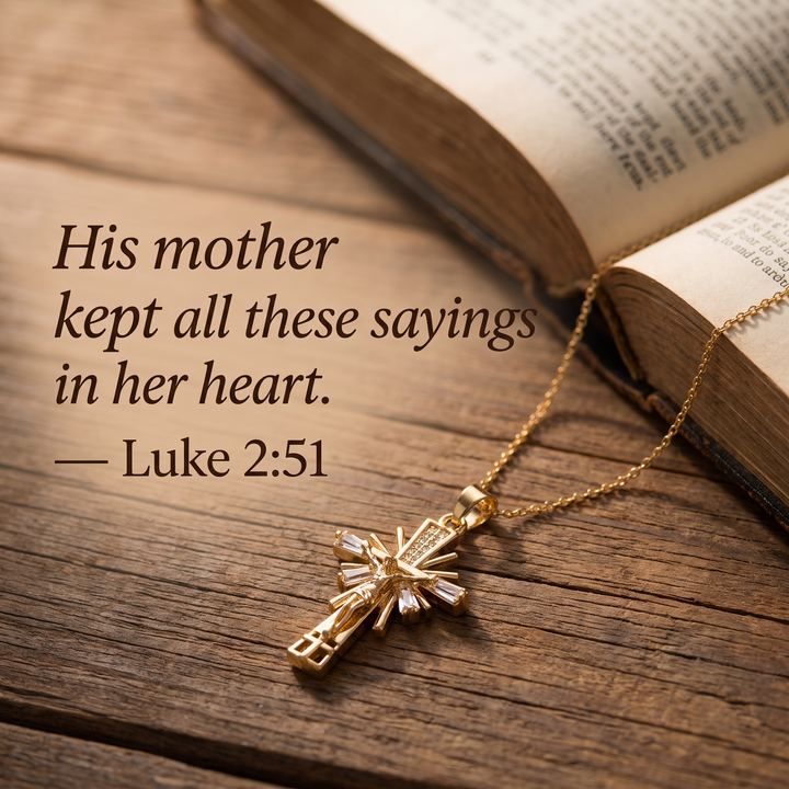 FREE TODAY: Holy Crucifix Cross Necklace