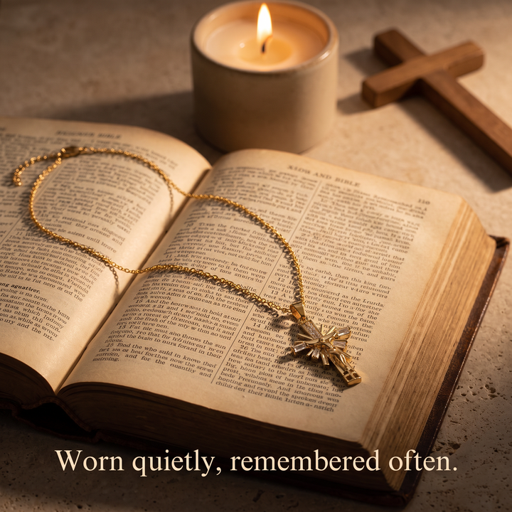 FREE TODAY: Holy Crucifix Cross Necklace
