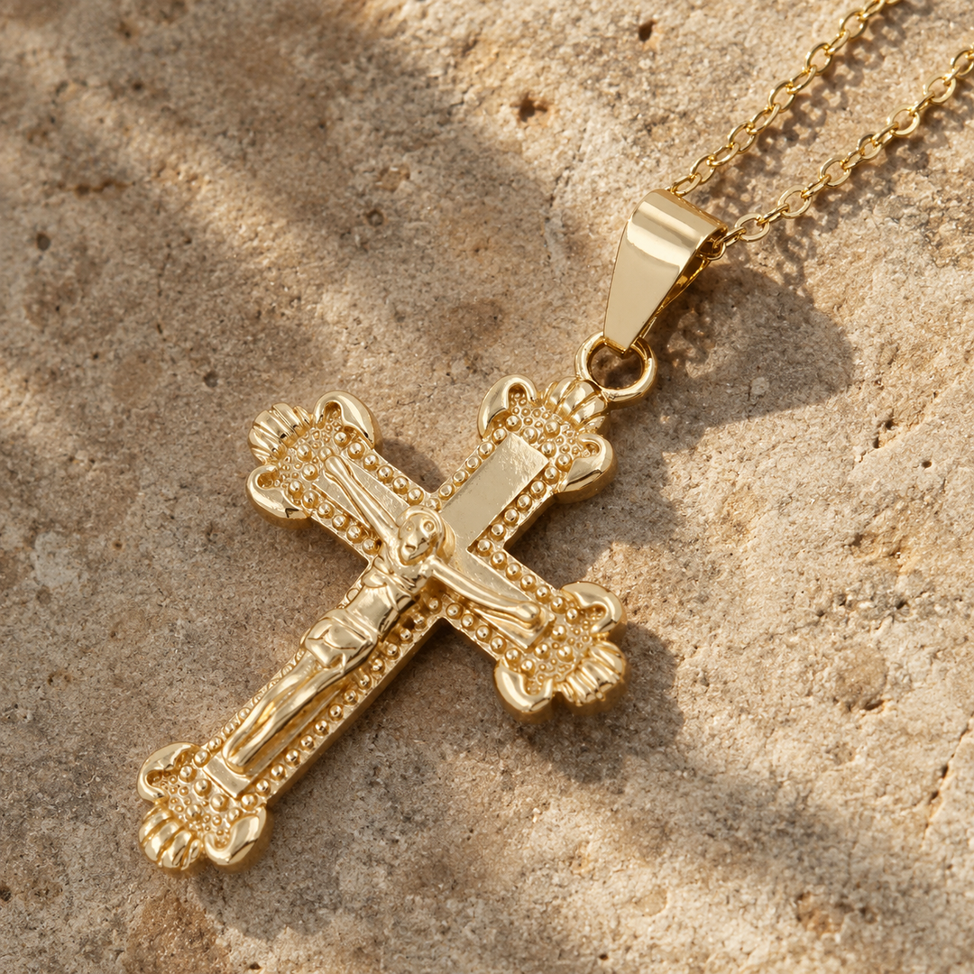 Grace Crucifix Pendant Necklace