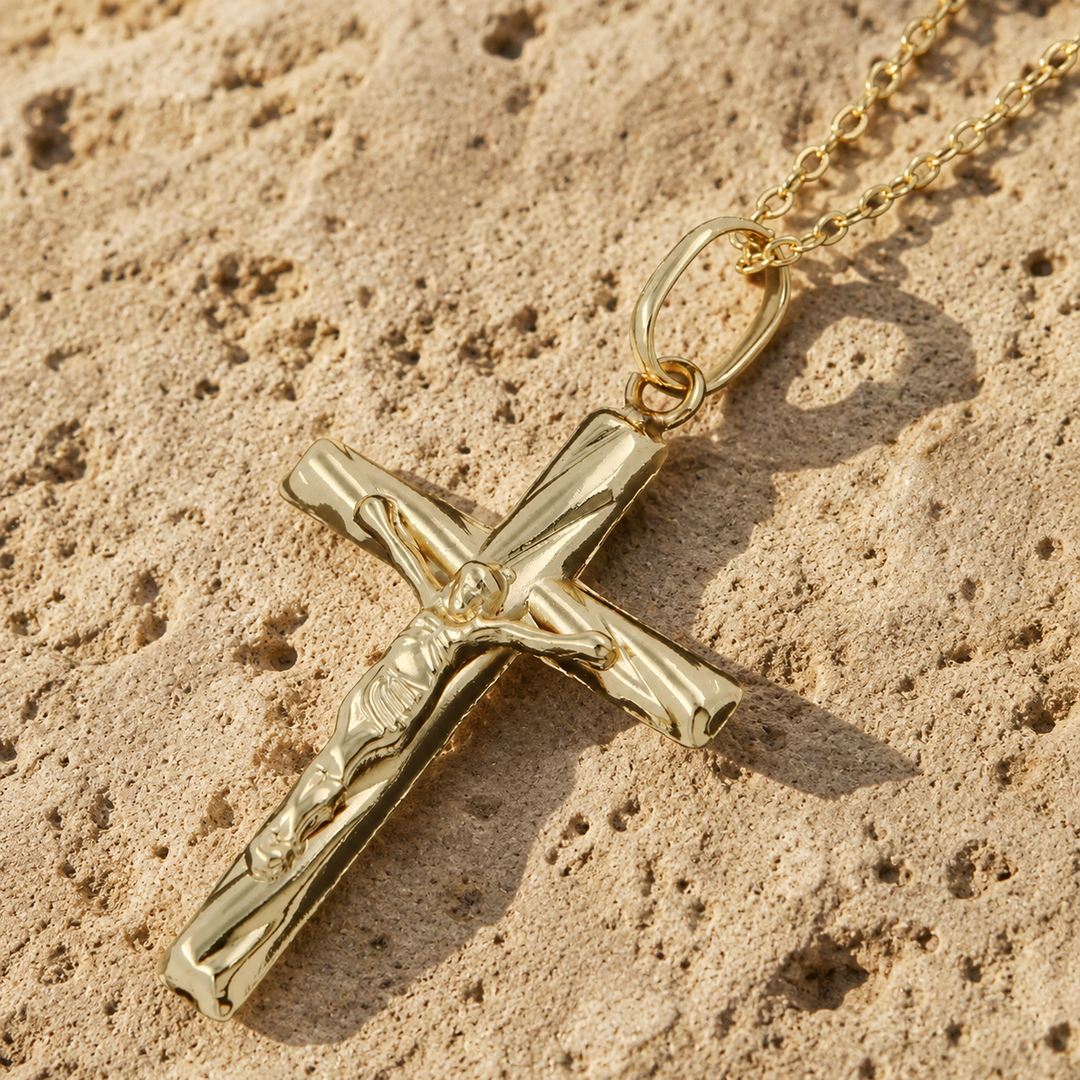 Grace Crucifix Pendant Necklace
