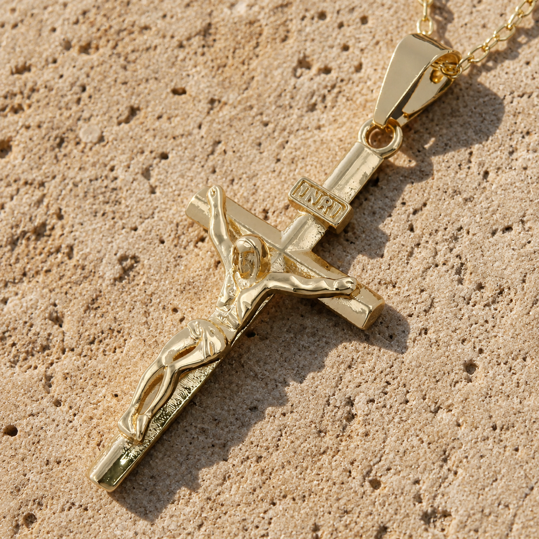 Grace Crucifix Pendant Necklace