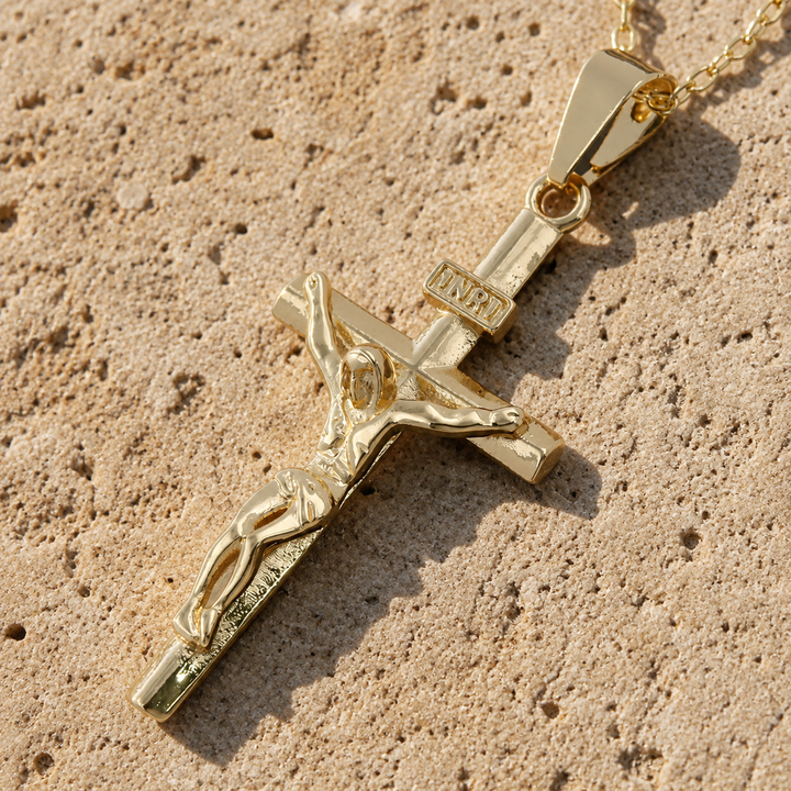 Grace Crucifix Pendant Necklace