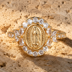 Grace Guadalupe Medallion Ring