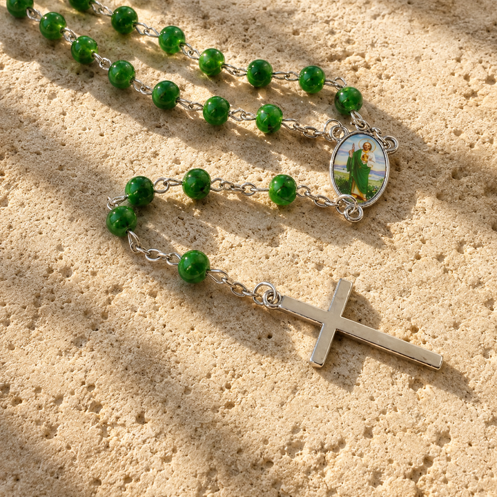 Blessed Green Jade Rosary