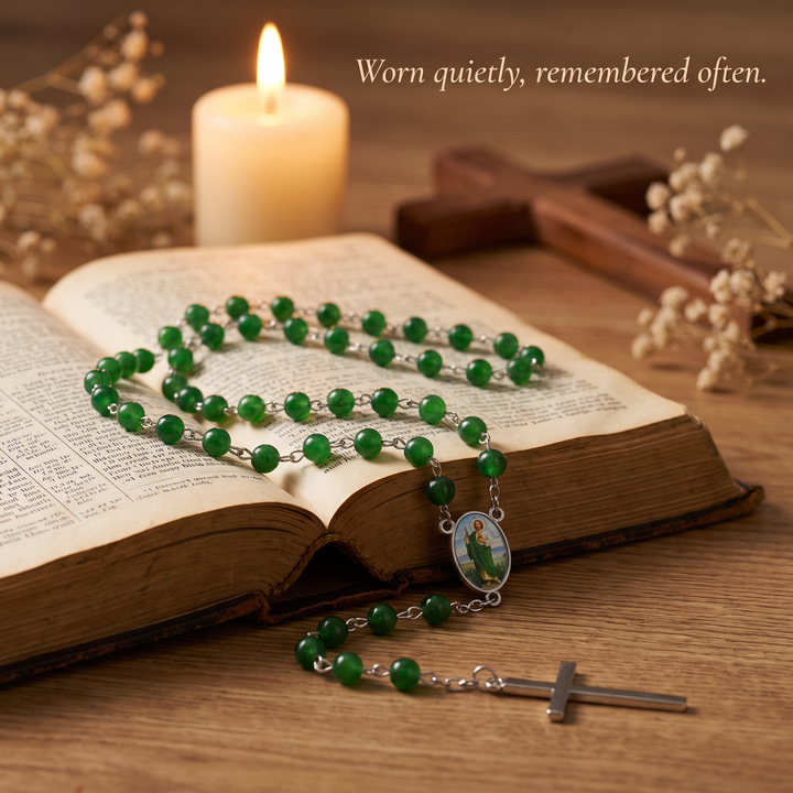 Blessed Green Jade Rosary