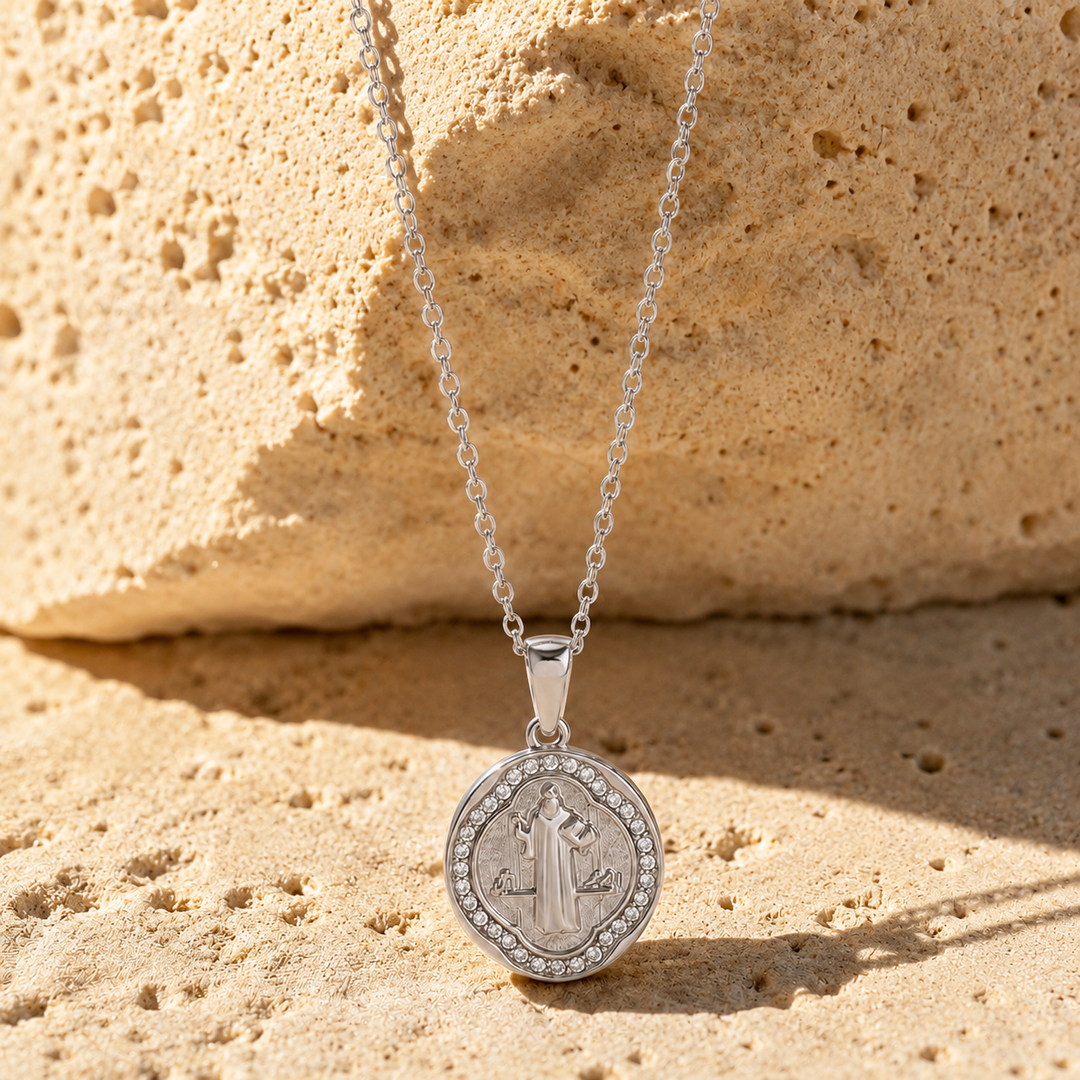 Guardian Benedict Medallion Necklace
