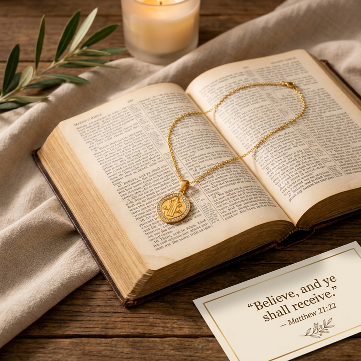 Guardian Benedict Medallion Necklace