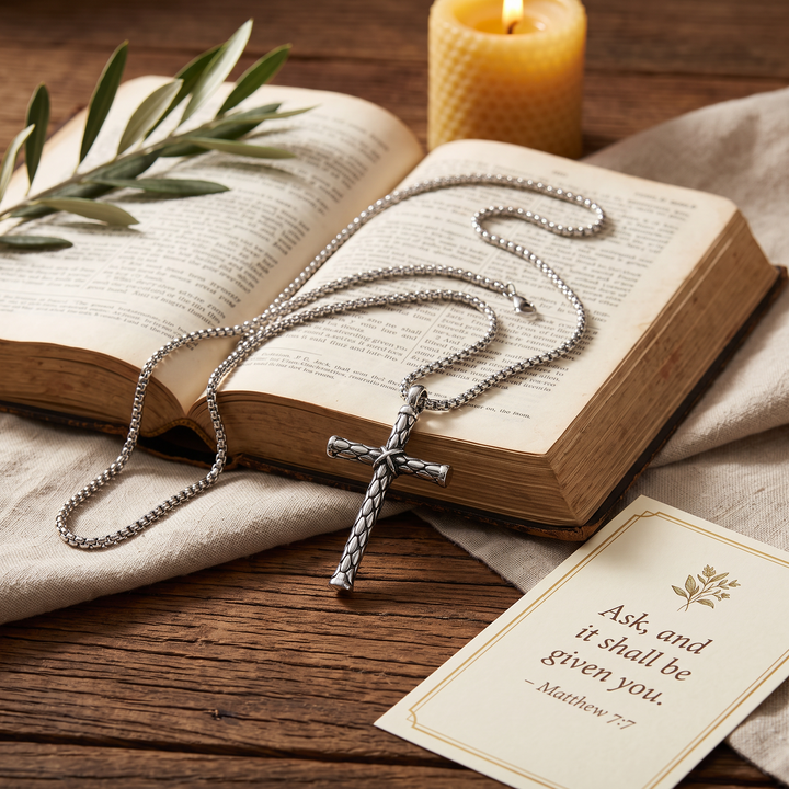 Guardian Cross Chain Necklace