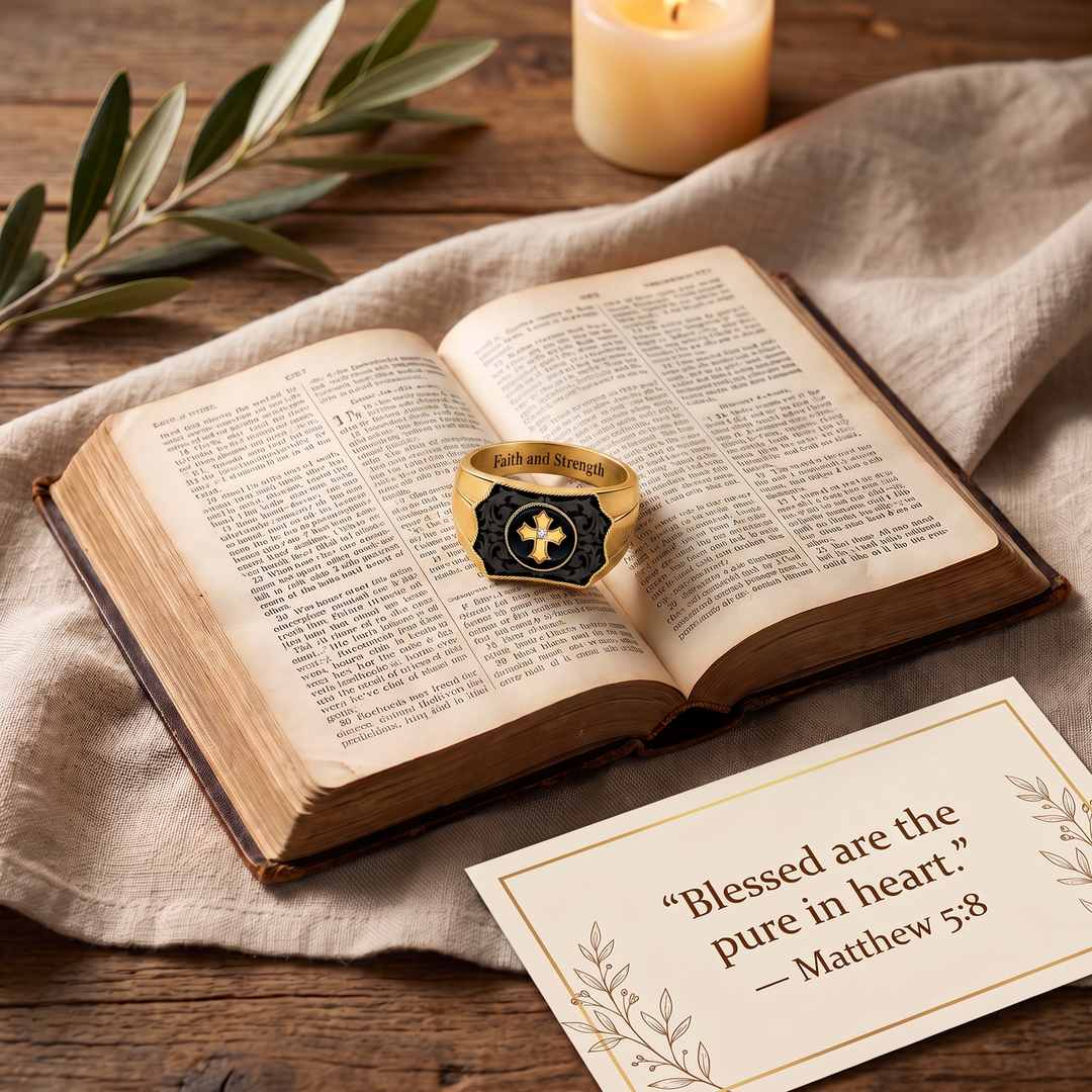 Guardian Cross Statement Ring