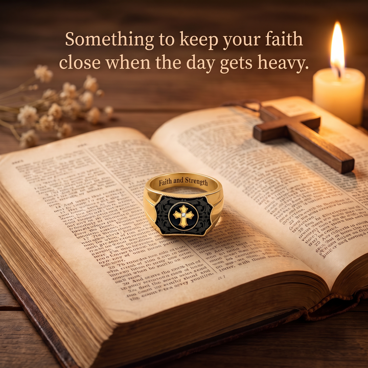Guardian Cross Statement Ring