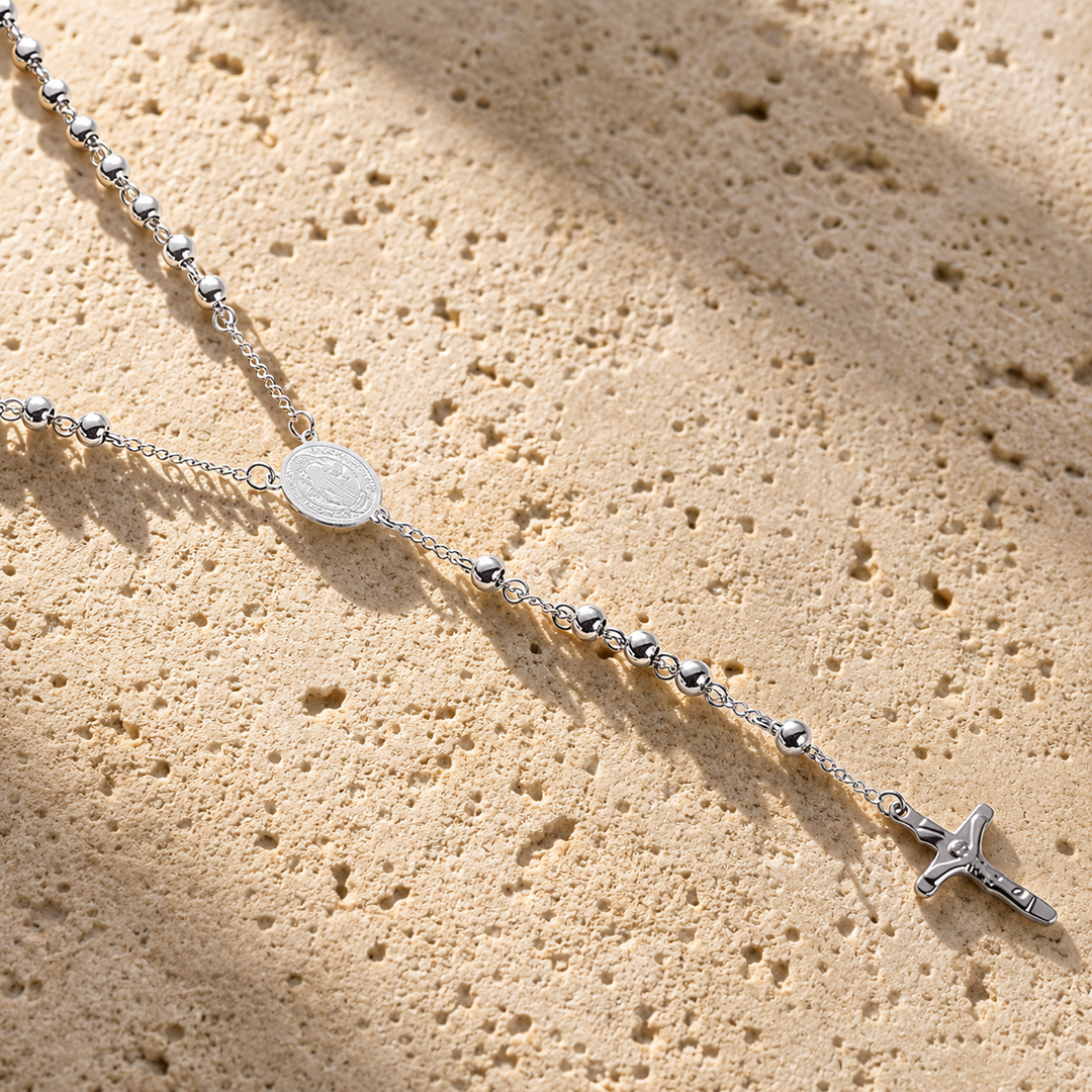 Blessed Silver Rosary