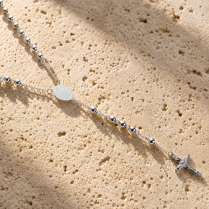Blessed Silver Rosary