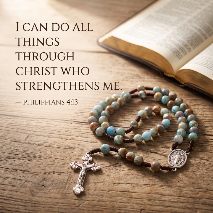 Blessed Ocean Stone Rosary