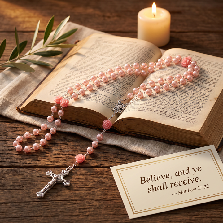 Divine Pink Rosary