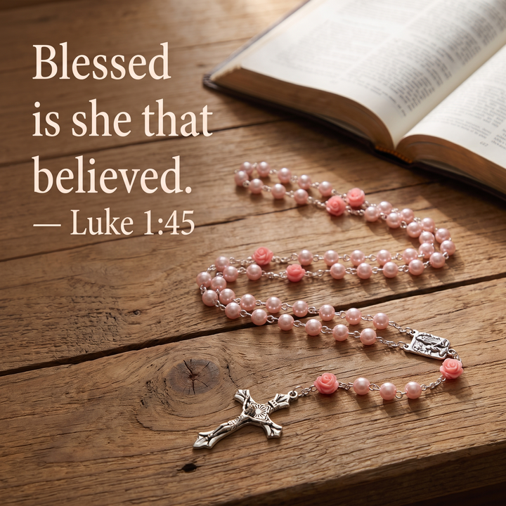 Divine Pink Rosary
