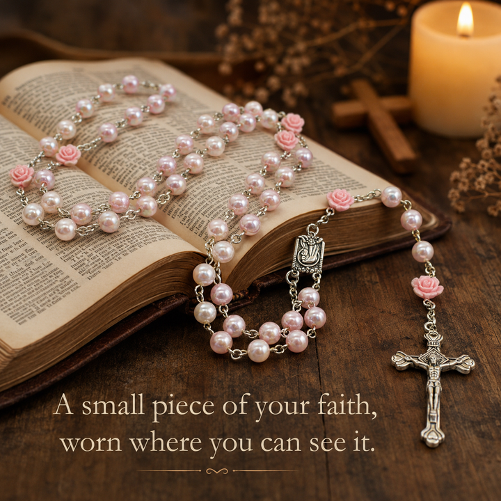 Divine Pink Rosary
