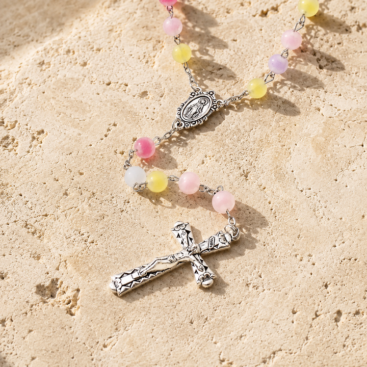 Grace Rainbow Bead Rosary VIP