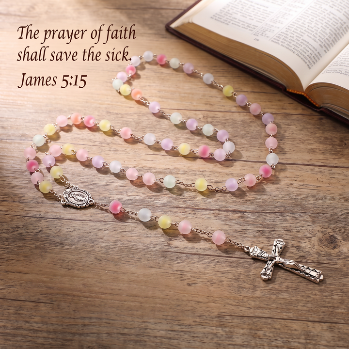 Grace Rainbow Bead Rosary VIP