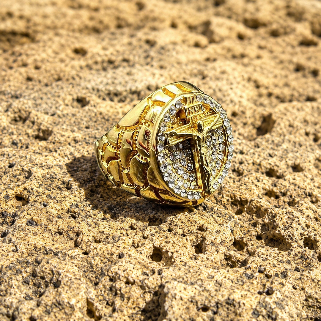 Sacred Crucifix Cross Ring
