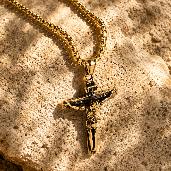 Sacred Crucifix Pendant Necklace
