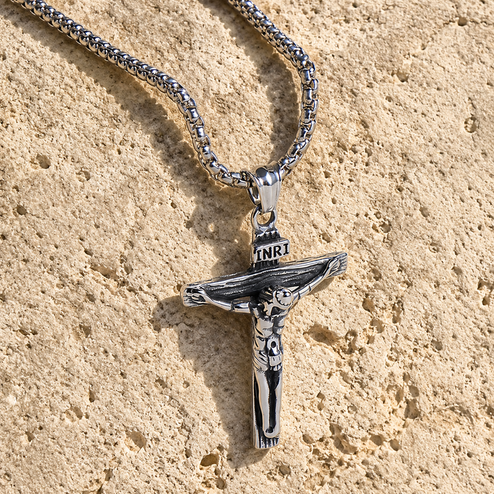 Sacred Crucifix Pendant Necklace
