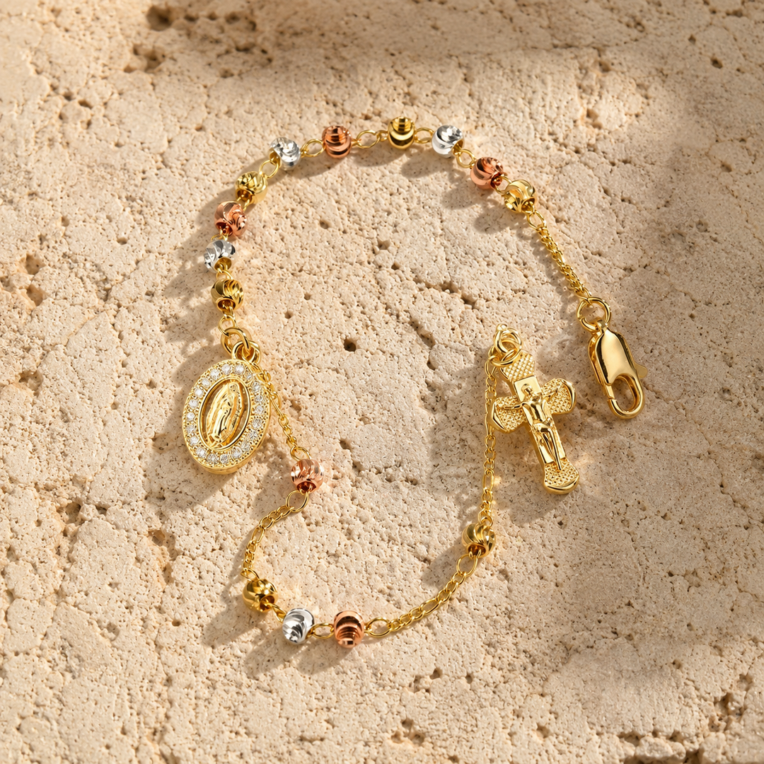 Sacred Guadalupe Bead Bracelet