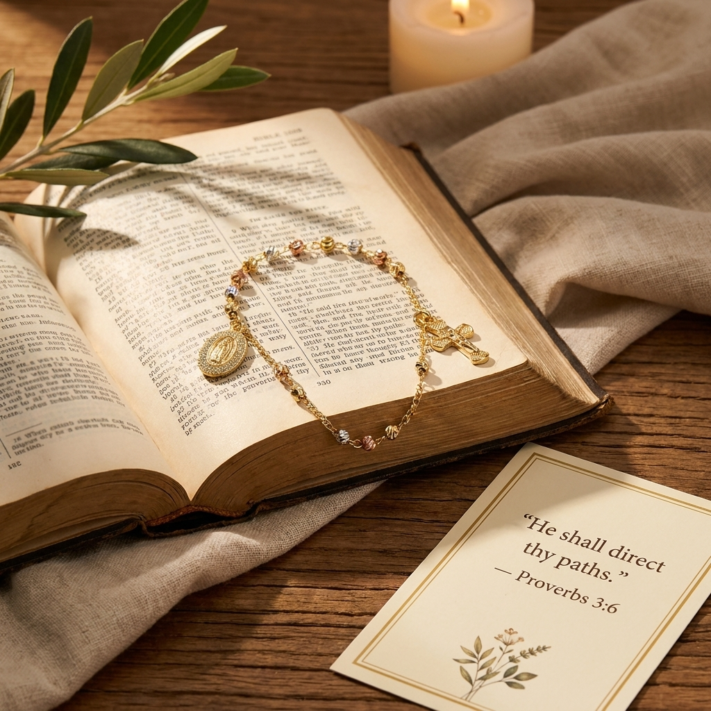 Sacred Guadalupe Bead Bracelet