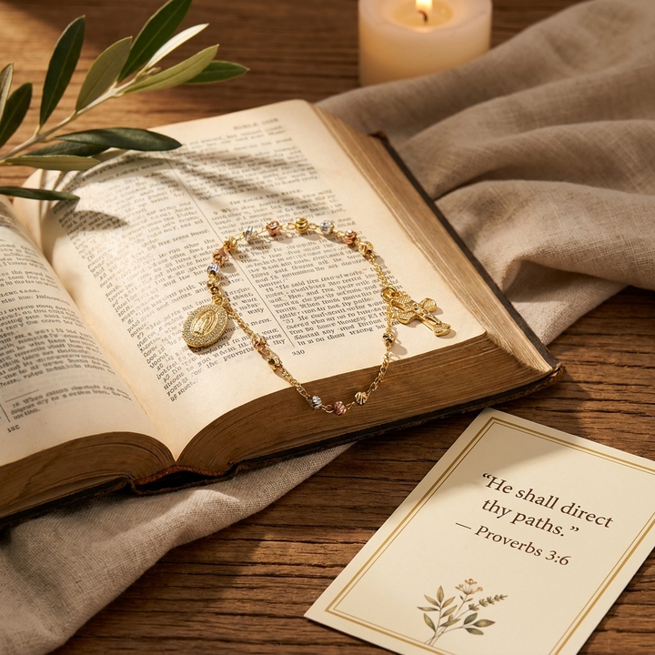 Sacred Guadalupe Bead Bracelet
